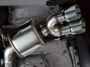 Audi S7 Performance Exhaust - AWE Tuning - Touring Edition, Cat Back - Chrome Silver - `19-`23